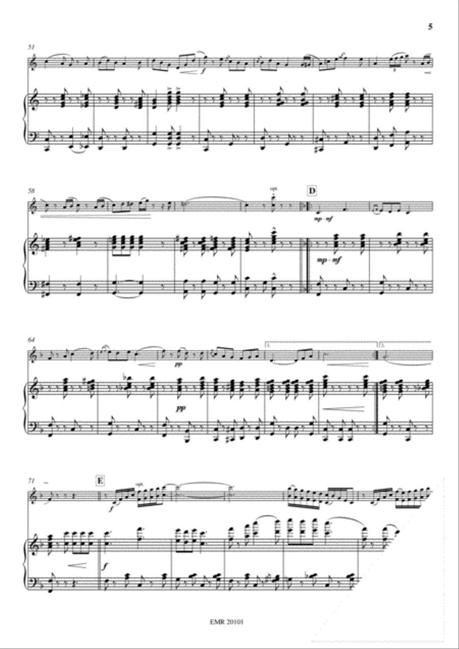 The Whistler And His Dog Violin Solo scores gallery preview page 5