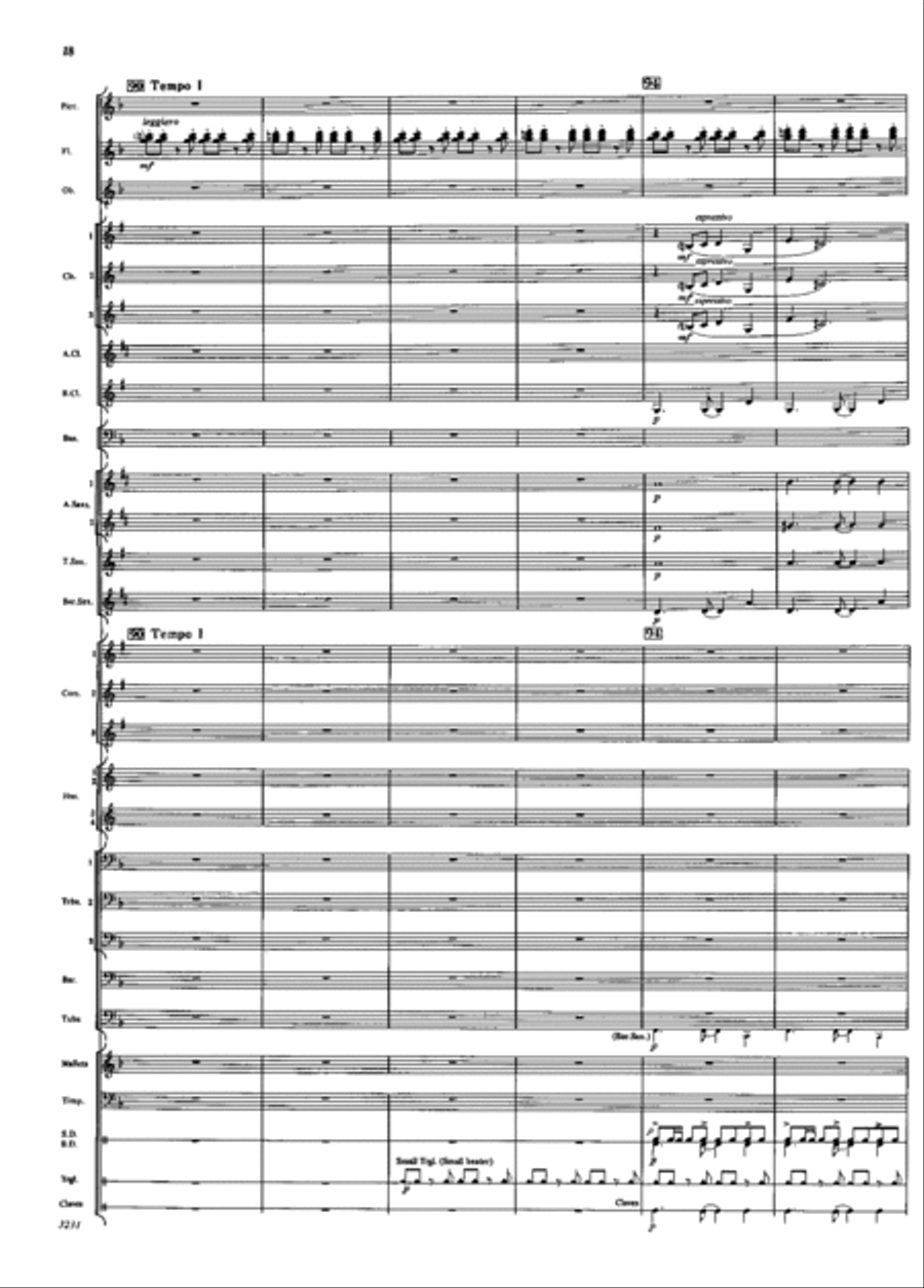 Aventura Concert Band scores gallery preview page 17