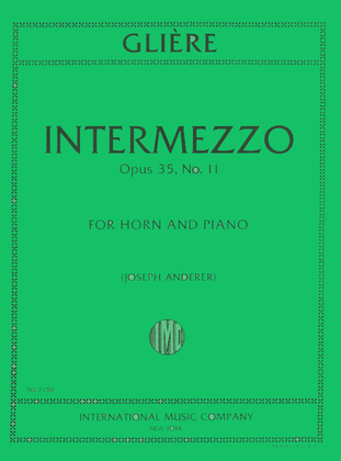 Intermezzo, Op. 35 No. 11
