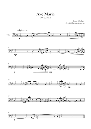 Book cover for Ave Maria - F. Schubert (Tuba)