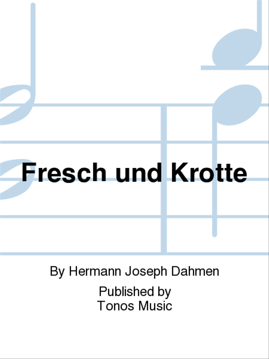 Fresch und Krotte 4-Part scores gallery preview page 1