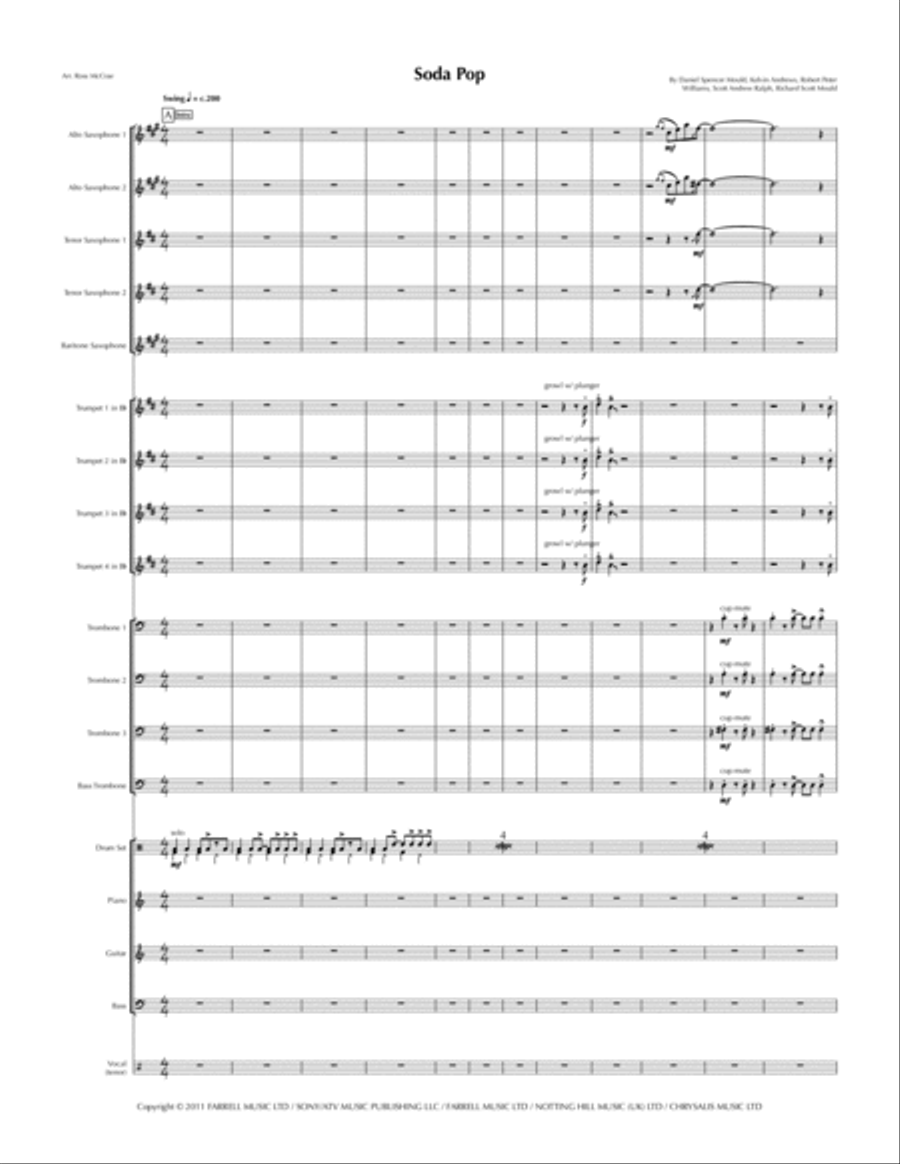 Soda Pop Soda Pop Jazz Ensemble scores gallery preview page 2