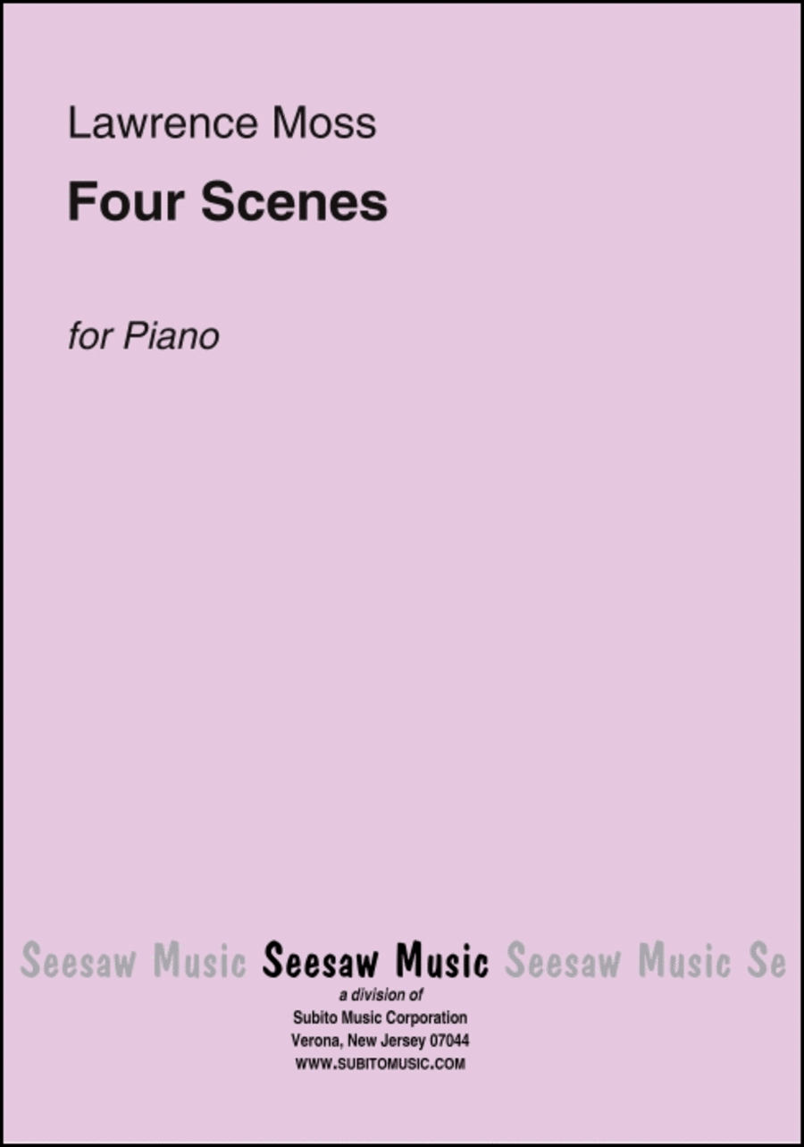 Four Scenes Harpsichord scores gallery preview page 1