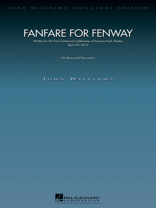 Book cover for Fanfare for Fenway