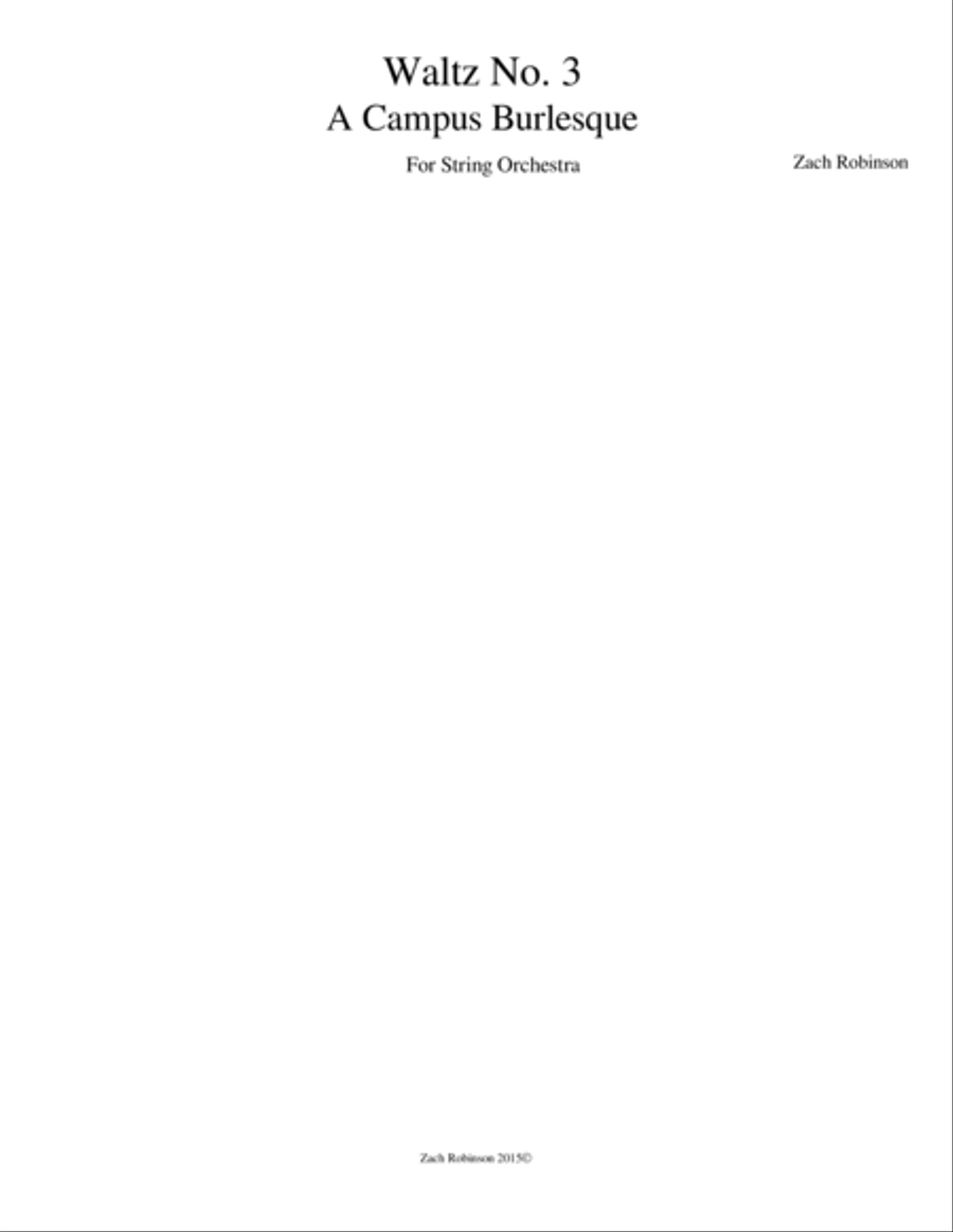 Waltz No.3 