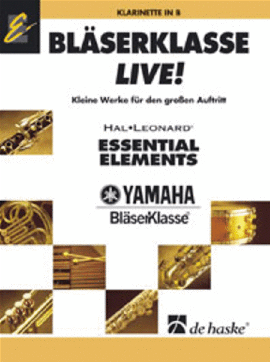 Bläserklasse Live - Klarinette Concert Band scores gallery preview page 1
