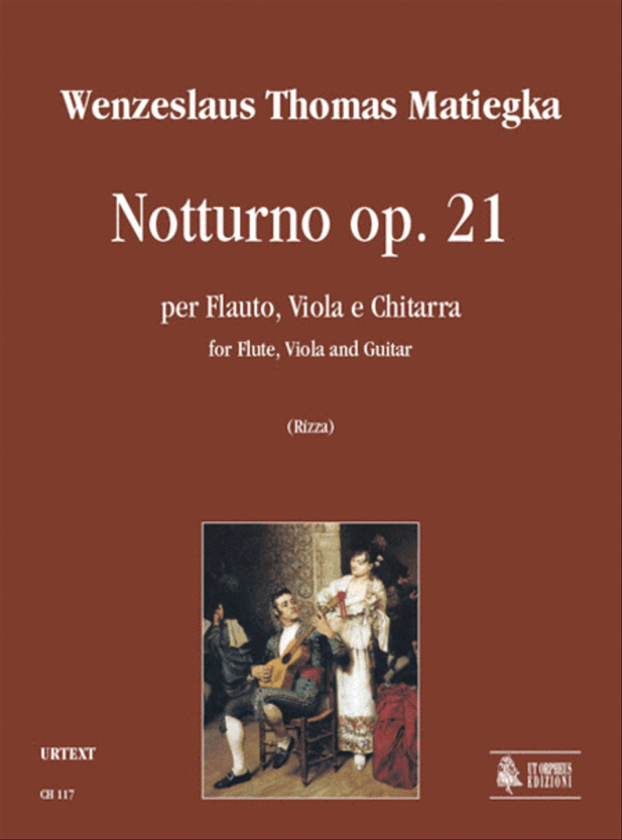 Notturno Op. 21 for Flute, Viola and Guitar image number null