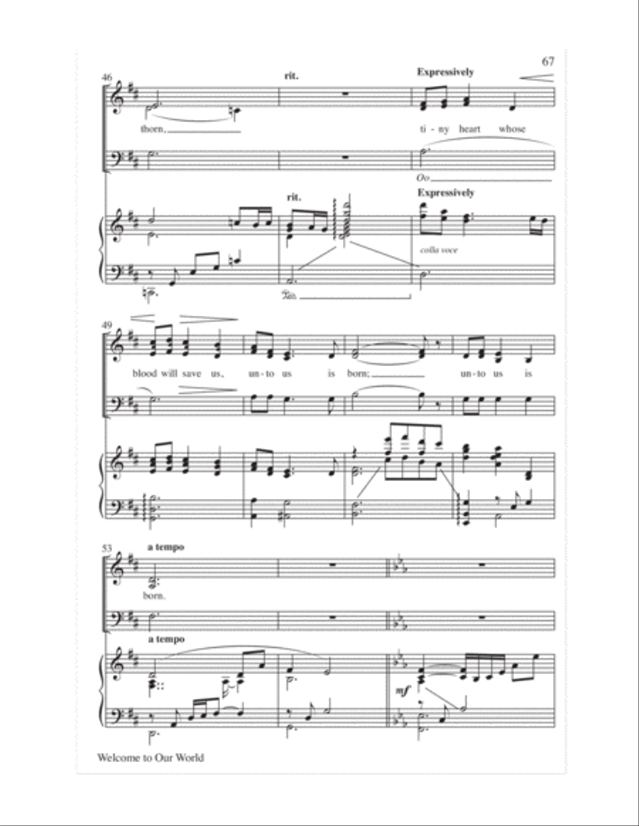 Easy Anthems, Vol. 3 Easy Anthems, Vol. 3 3-Part scores gallery preview page 70