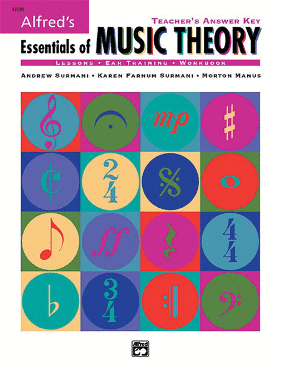 Alfred's Essentials of Music Theory CD scores gallery preview page 1