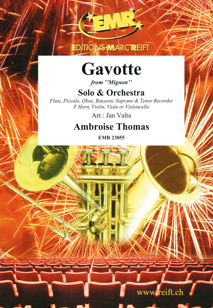 Gavotte Orchestra scores gallery preview page 1