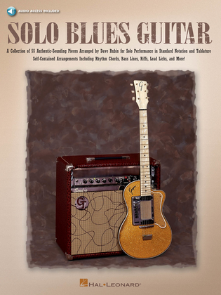 Book cover for Solo Blues Guitar