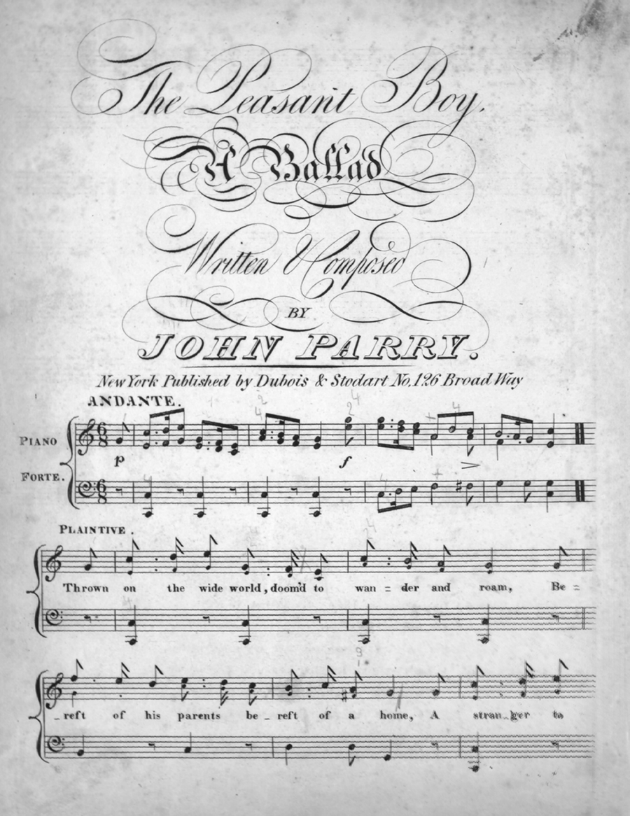 The Peasant Boy. A Ballad