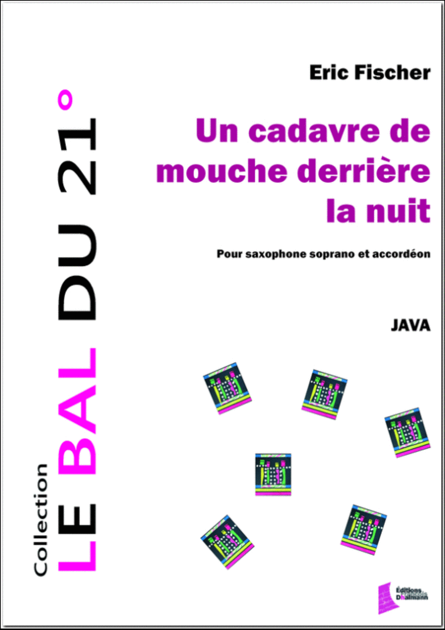 Un cadavre de mouche derrière la nuit. Saxophone soprano et accordeon Saxophone scores gallery preview page 1