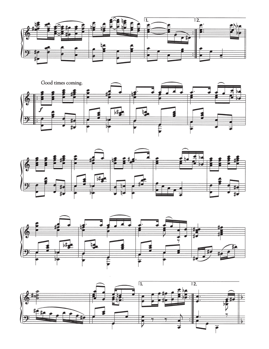 Wall Street Rag Wall Street Rag Piano Solo scores gallery preview page 2