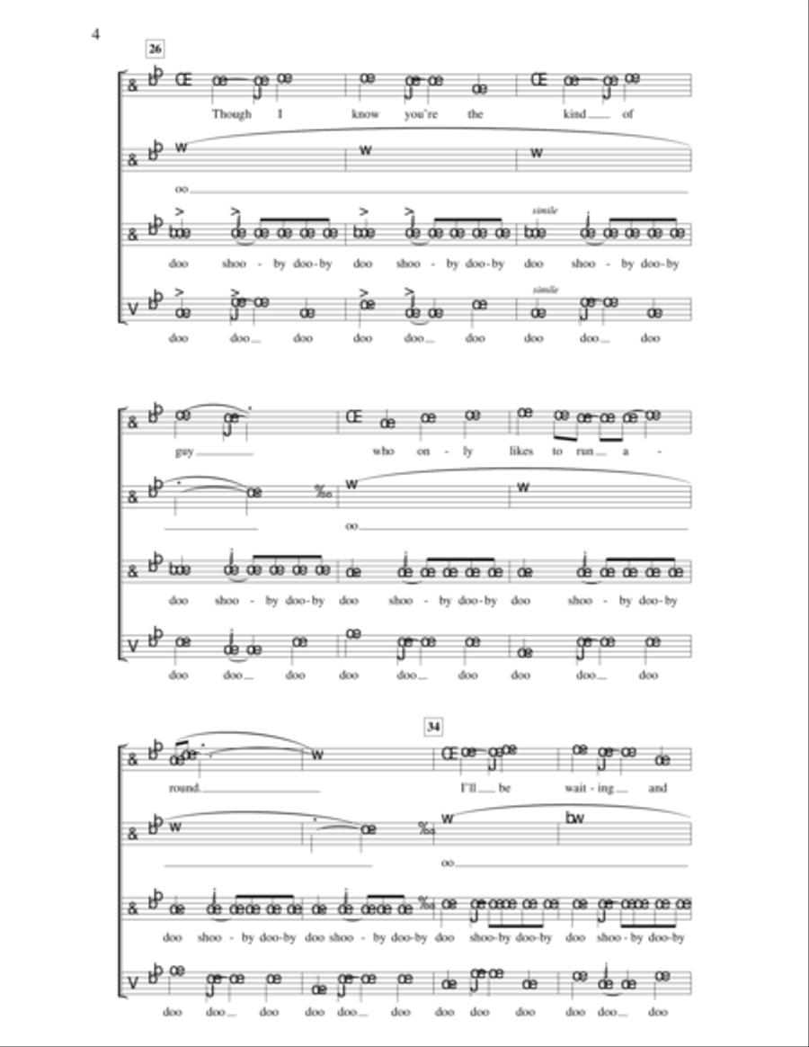 One Fine Day SSAA scores gallery preview page 4