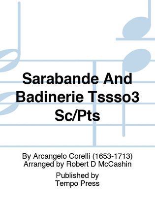 Sarabande And Badinerie Tssso3 Sc/Pts