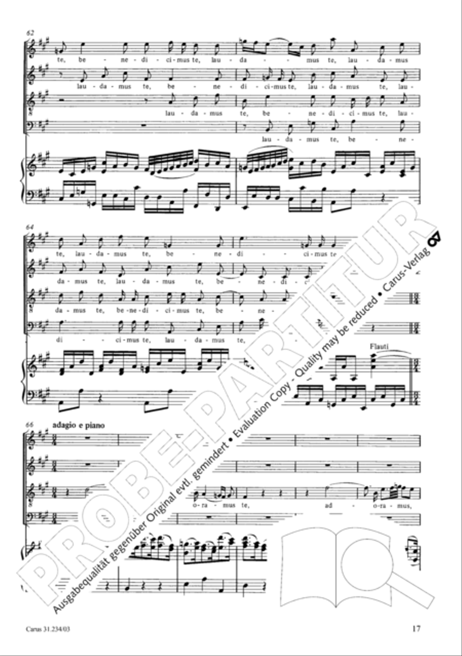 Mass in A major Mass in A major 4-Part scores gallery preview page 20