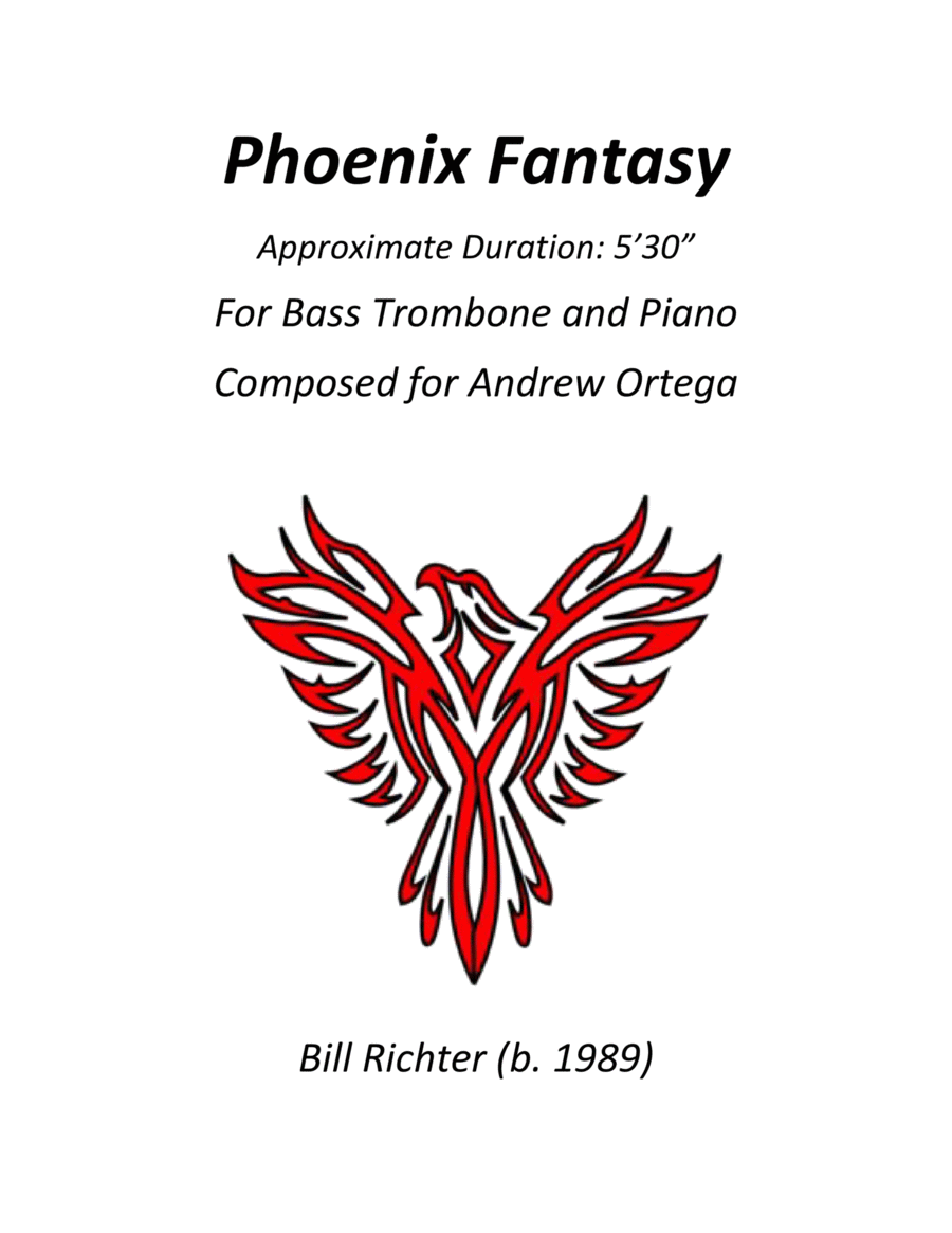 Phoenix Fantasy Phoenix Fantasy Piano scores gallery preview page 1