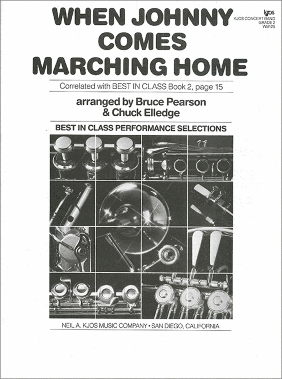 When Johnny Comes Marching Home - Score Concert Band scores gallery preview page 1
