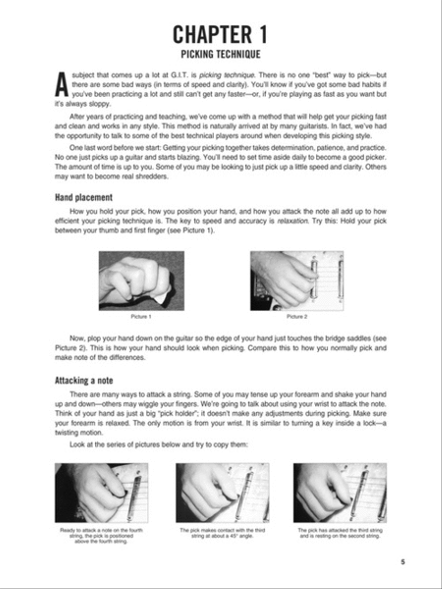 Rock Lead Techniques: Techniques, Scales and Fundamentals for Guitar Guitar Tablature scores gallery preview page 3