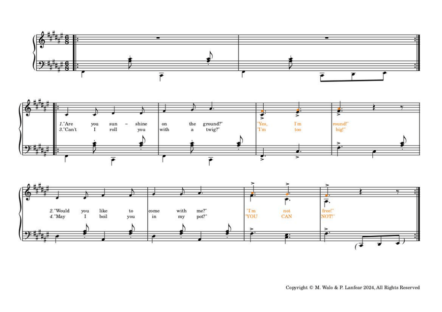 Meeting Pumpkin Piano Method scores gallery preview page 2