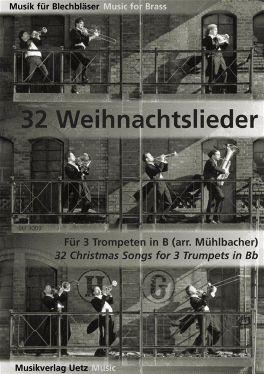 Christmas Songs Trumpet Trio scores gallery preview page 1