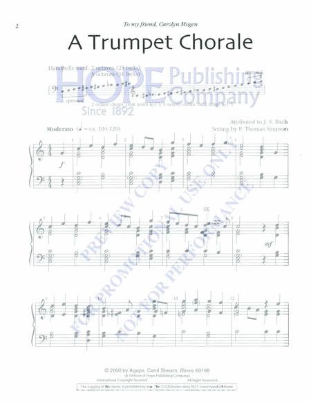 A Trumpet Chorale image number null