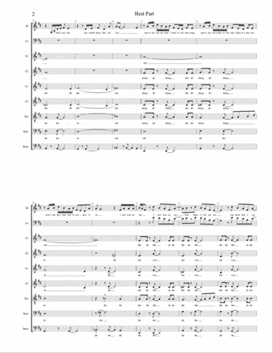 Best Part 4-Part scores gallery preview page 2