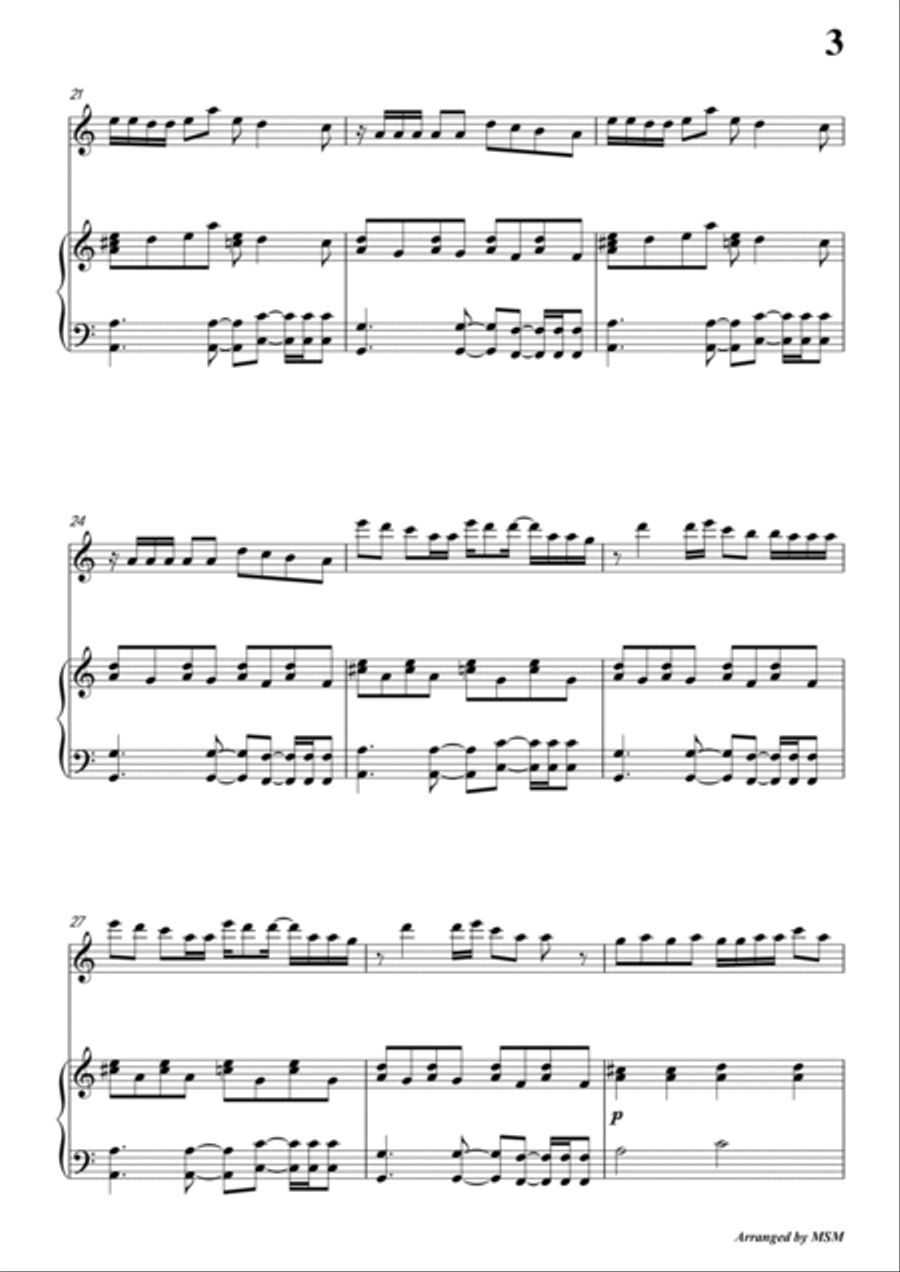 Rodeo (feat. Nas) Flute Solo scores gallery preview page 5