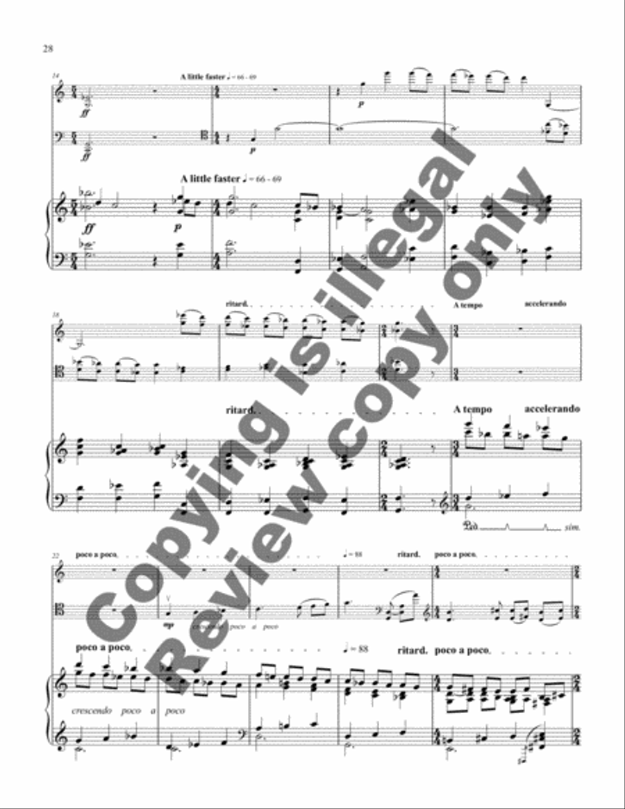 Pender Harbour Suite Pender Harbour Suite Piano Trio scores gallery preview page 24