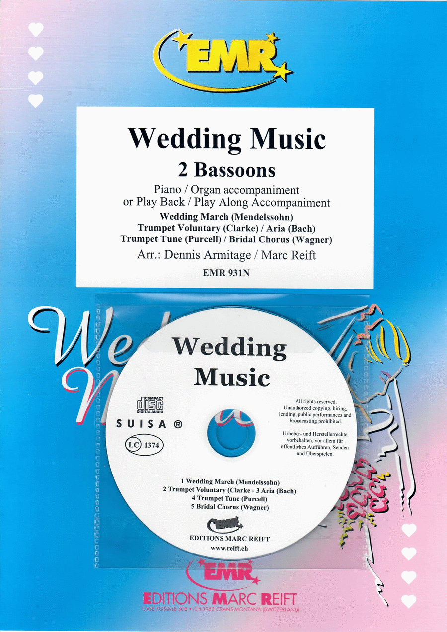 Wedding Music - Bassoon Duet (with CD)