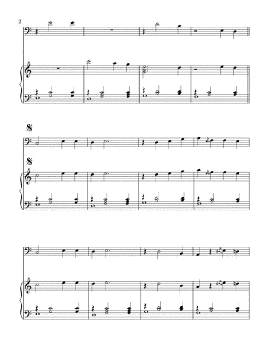 Cheerleader Piano scores gallery preview page 3