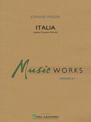 Book cover for Italia (Italian Concert March)