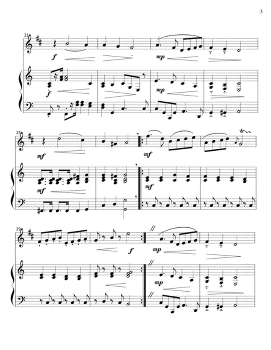 Roadside Inn - Schumann- Bass Clarinet-Piano image number null