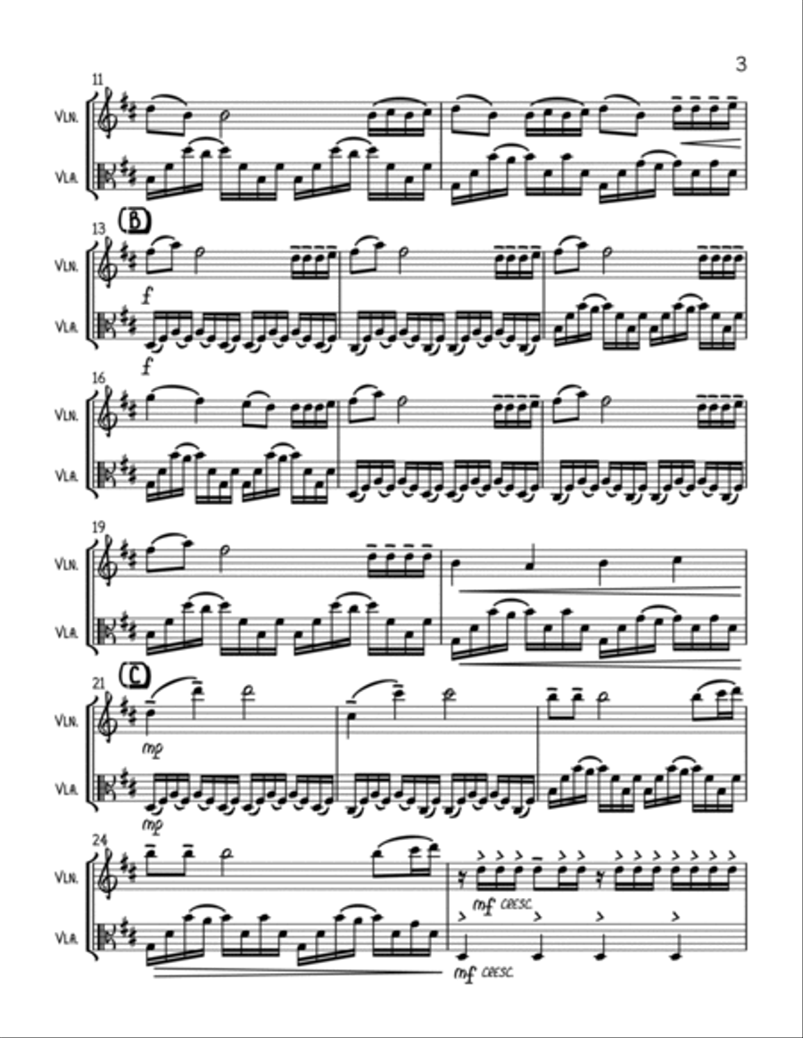 Secrets String Duet scores gallery preview page 3