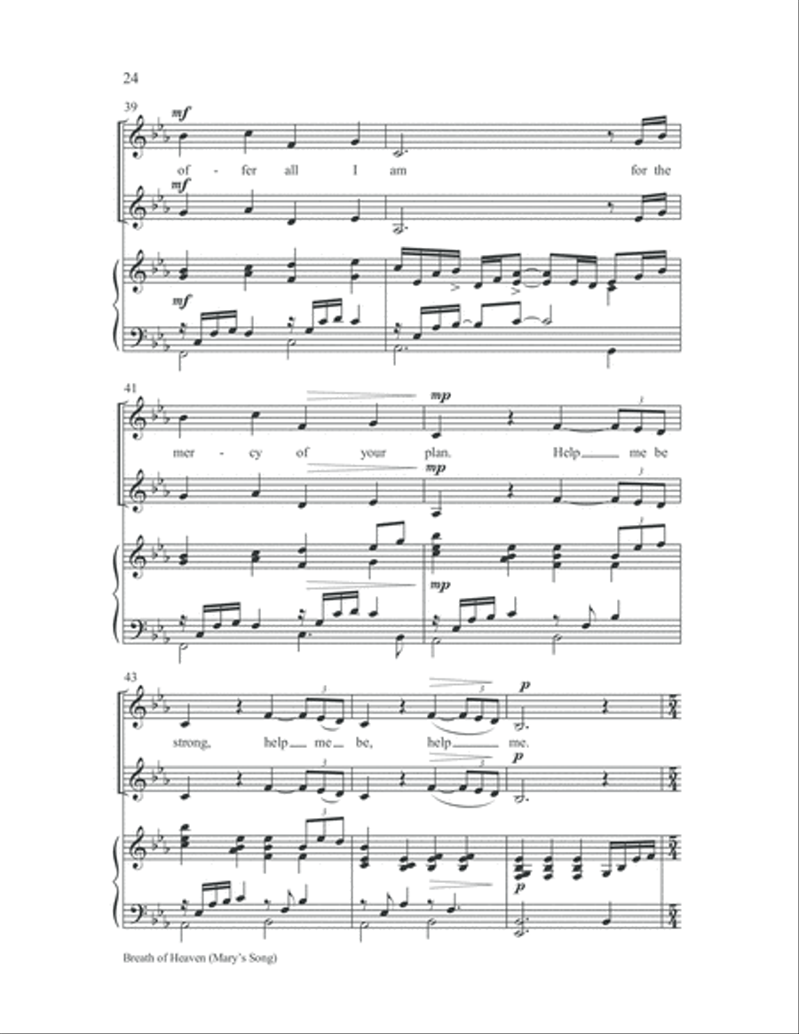 Women in Song 4 Women in Song 4 SSA scores gallery preview page 26
