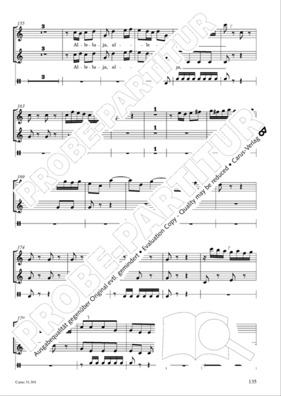 Bach for Brass 1: Cantatas I Voice scores gallery preview page 144