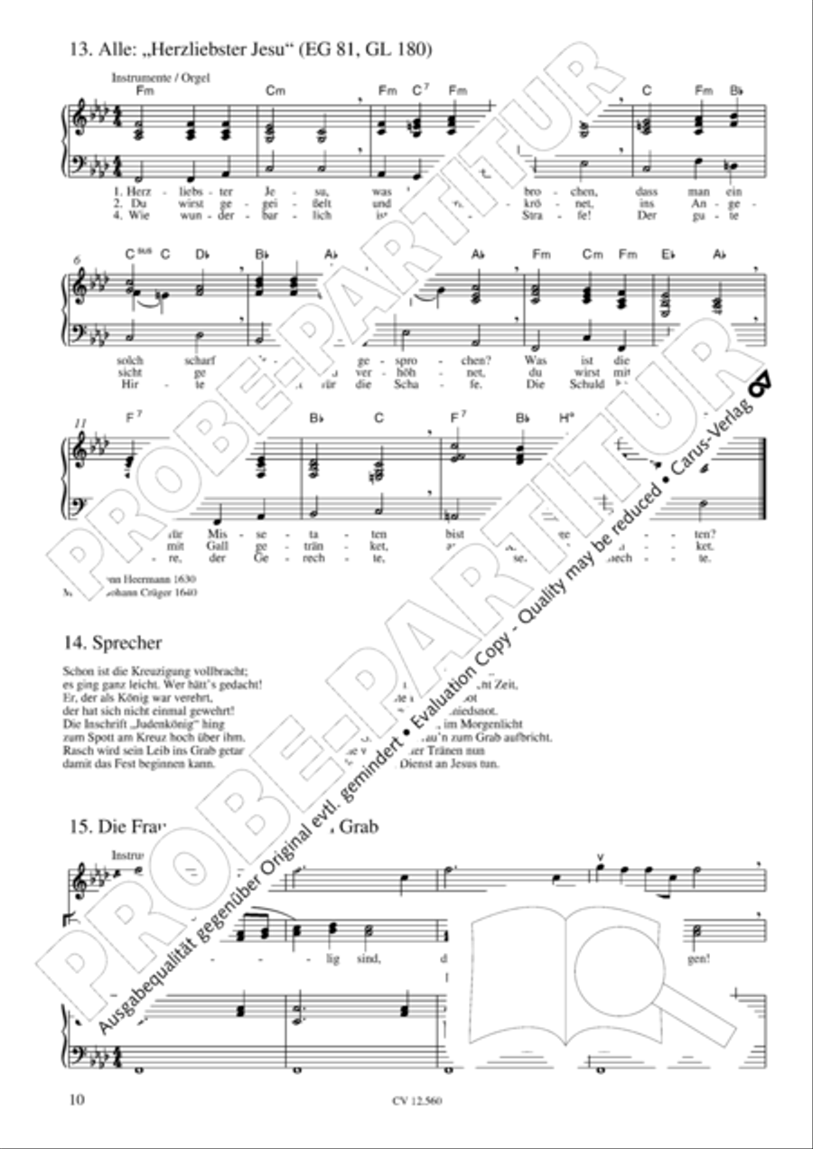 Das Tochterlein des Jairus Children's Choir scores gallery preview page 11