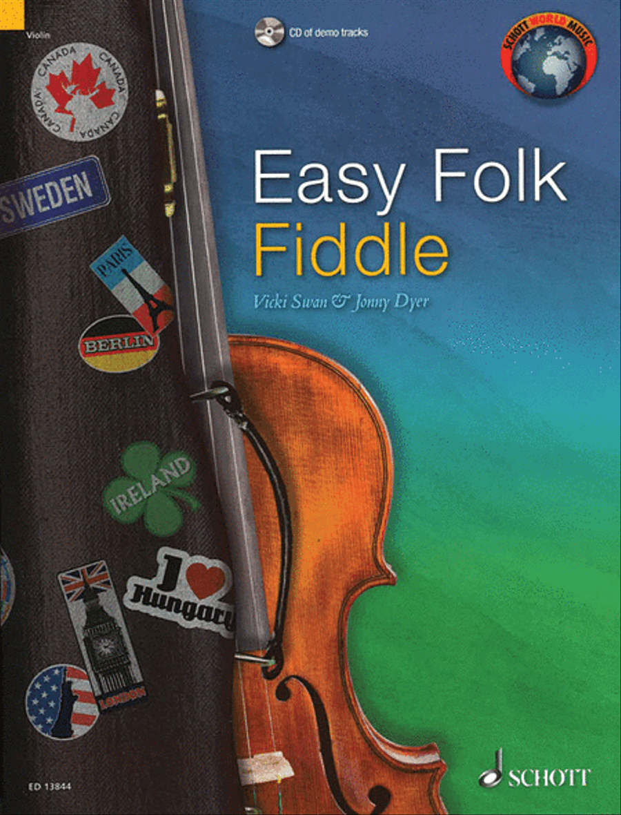 Easy Folk Fiddle Violin scores gallery preview page 1