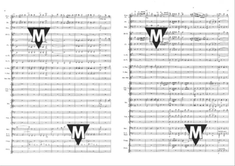 The Mill on the Cliff The Mill on the Cliff Concert Band scores gallery preview page 24