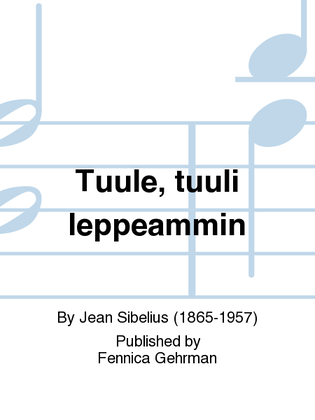 Book cover for Tuule, tuuli leppeammin