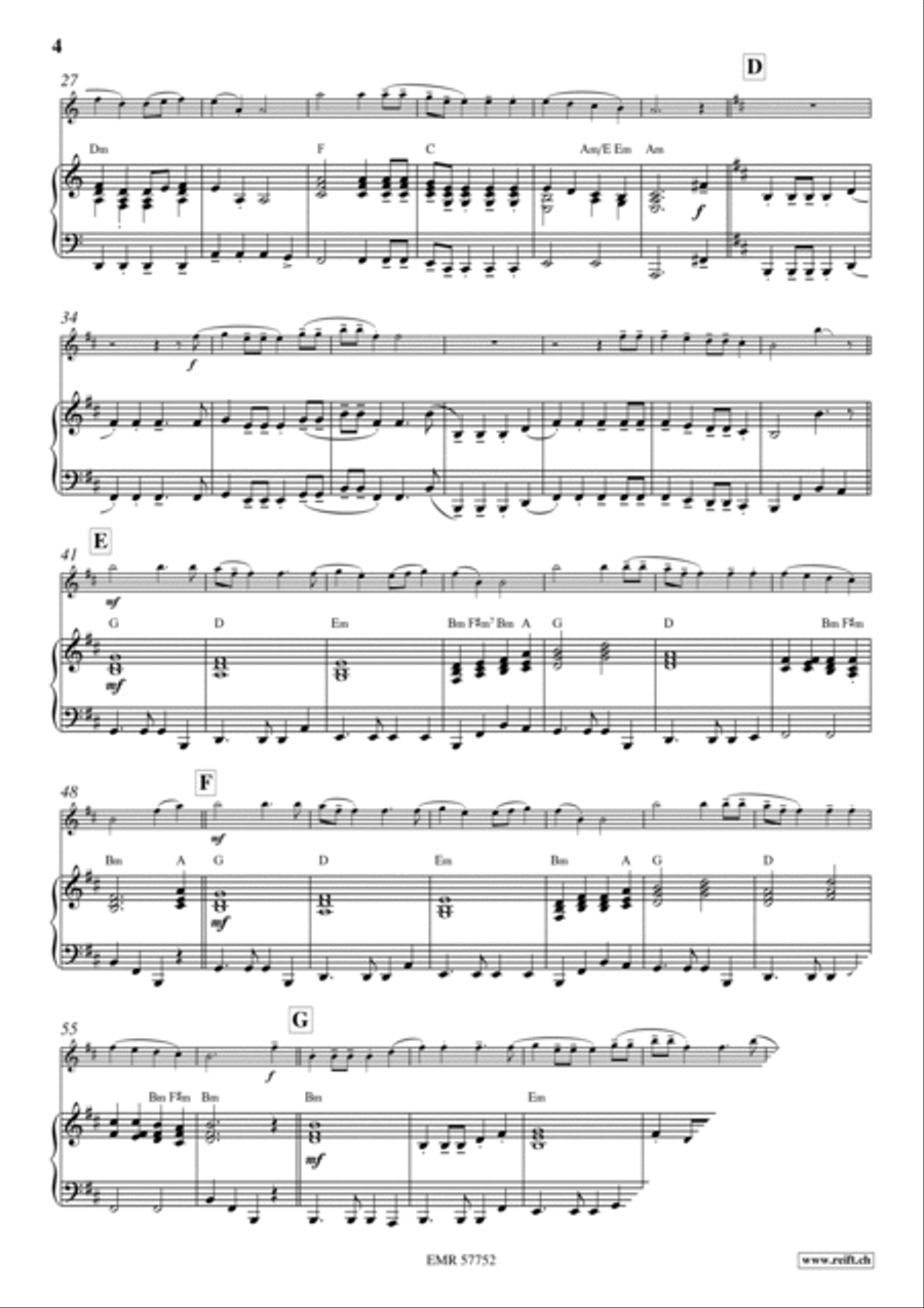 Wellerman Violin Solo scores gallery preview page 6
