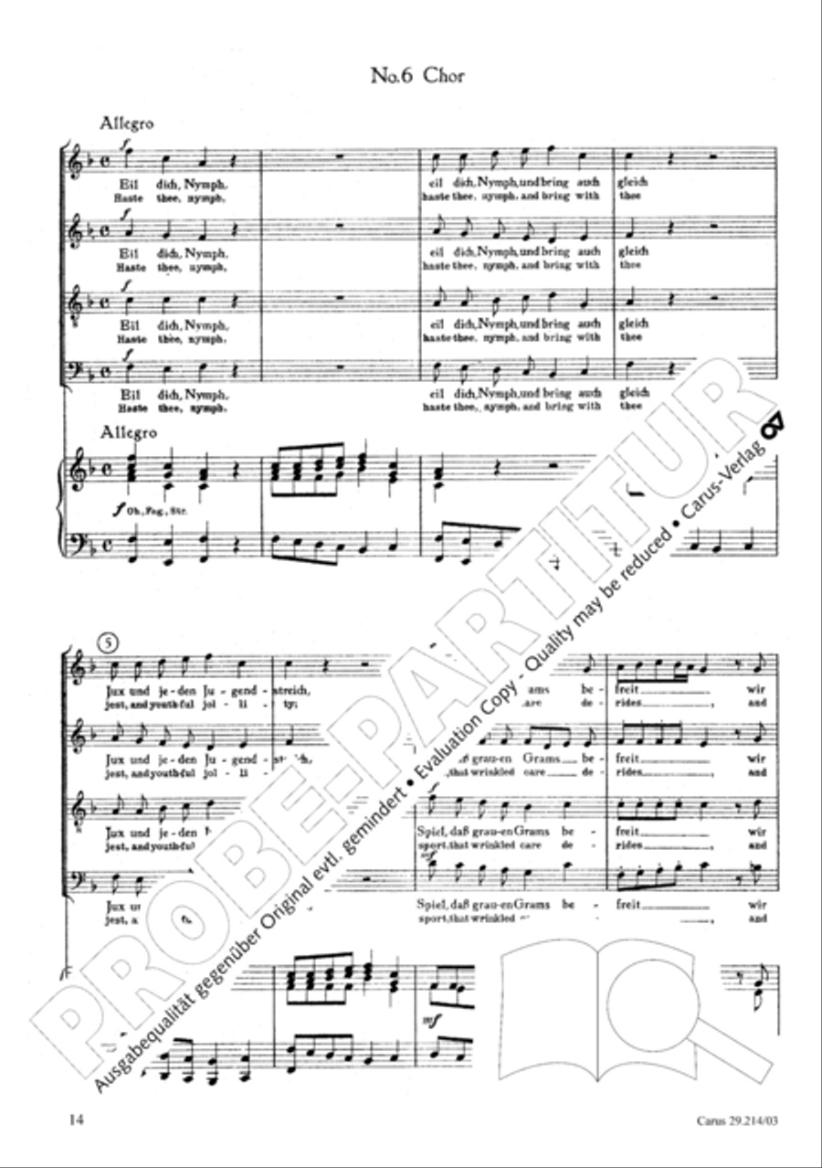 L'Allegro, il Pensieroso ed il Moderato TB scores gallery preview page 15