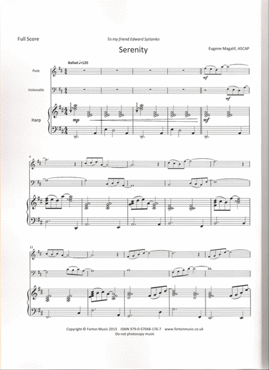 Serenity Flute scores gallery preview page 2