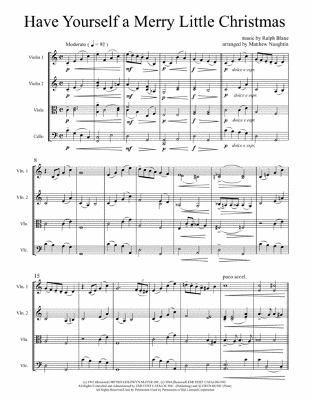 Have Yourself A Merry Little Christmas from MEET ME IN ST. LOUIS by Colbie Caillat Cello - Digital Sheet Music