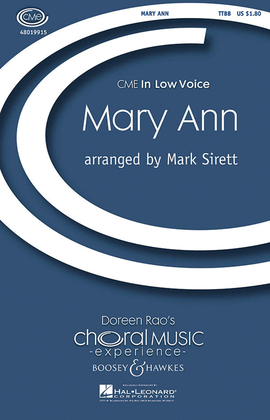 Book cover for Mary Ann
