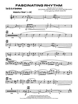 Fascinating Rhythm: 2nd E-flat Alto Saxophone