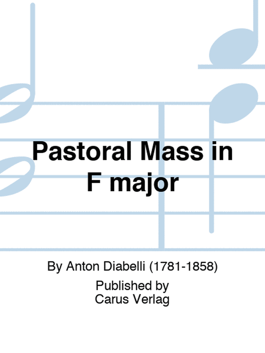 Pastoral Mass in F major