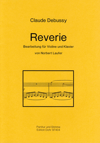 Reverie (1890) (für Violine und Klavier)