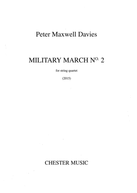Military March No. 2